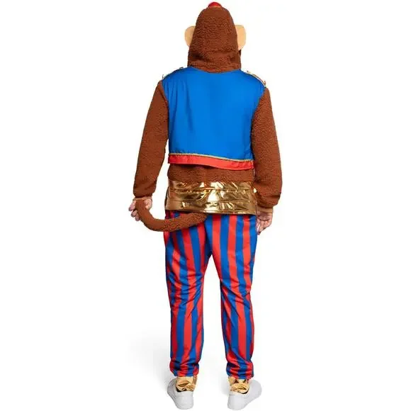 New Adult Mens XL Clapping Monkey Halloween Costume - Picture 2 of 6